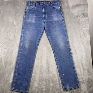 Wrangler Jeans 13MWZ Cowboy Cut Mens 36x35 (Tag 38x36) Ranch Rodeo Work Wear VTG